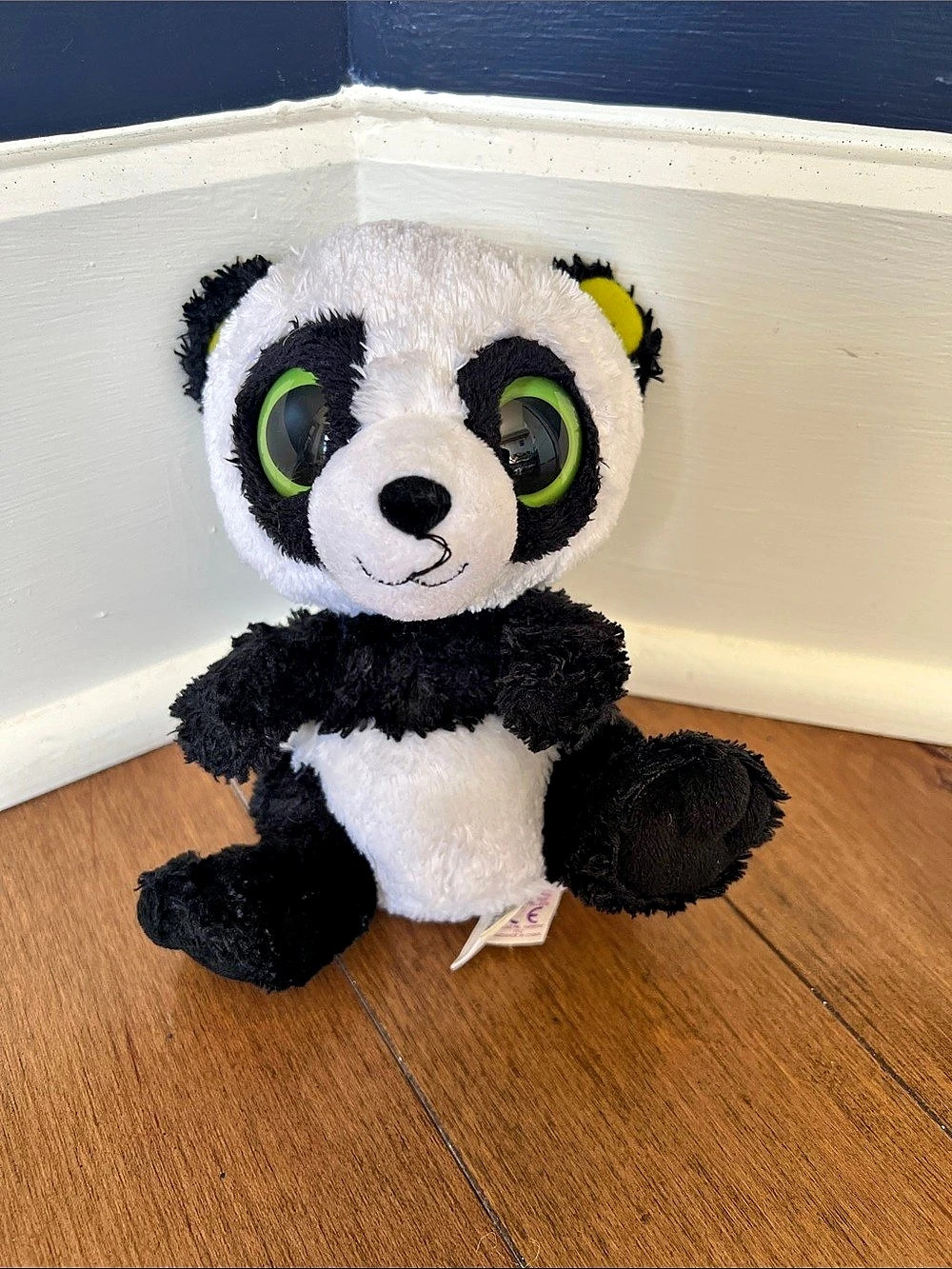 ✨3/20$ Ty Bamboo the Panda Plush Toy Black & White 2012